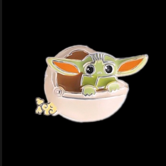 Star Wars The Mandalorian The Child Fine Sterling Silver Plated Lariat Bracelet - Picture 4 of 15